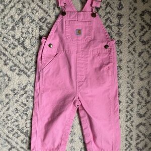 Carhartt Kids Pink Overalls